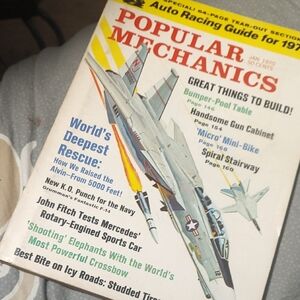 Popular Mechanics Magazine - January,1970